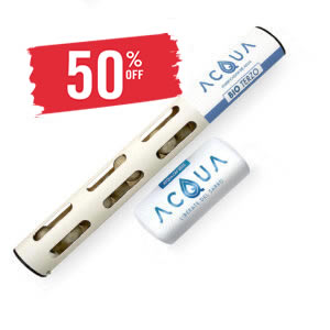 ACQUA PACK 5 incluye ACQUA CAP 8500 + ACQUA BIO TERZO