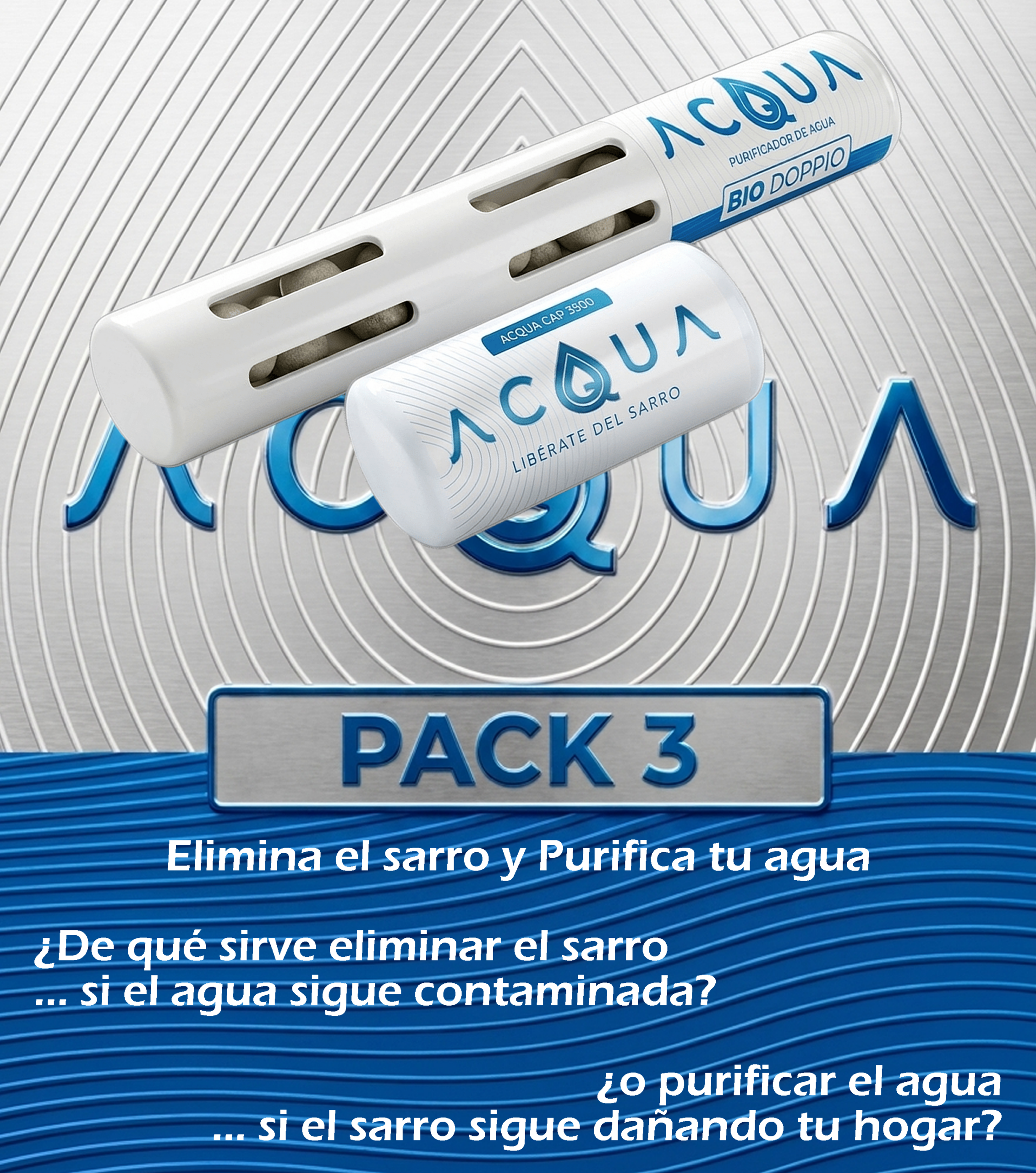 ACQUA PACK 3 incluye ACQUA CAP 3500 + ACQUA BIO DOPPIO - Imagen 7