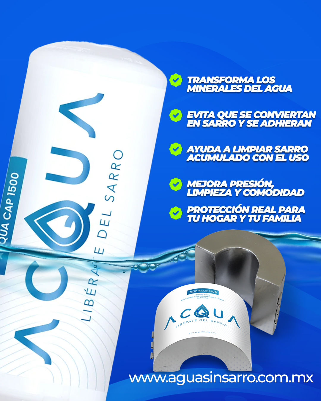 ACQUA CAP 5000 + ACQUA SFERA (3 piezas Gratis) - Imagen 4